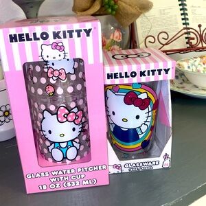 Hello Kitty Glassware Bundle 💖✨